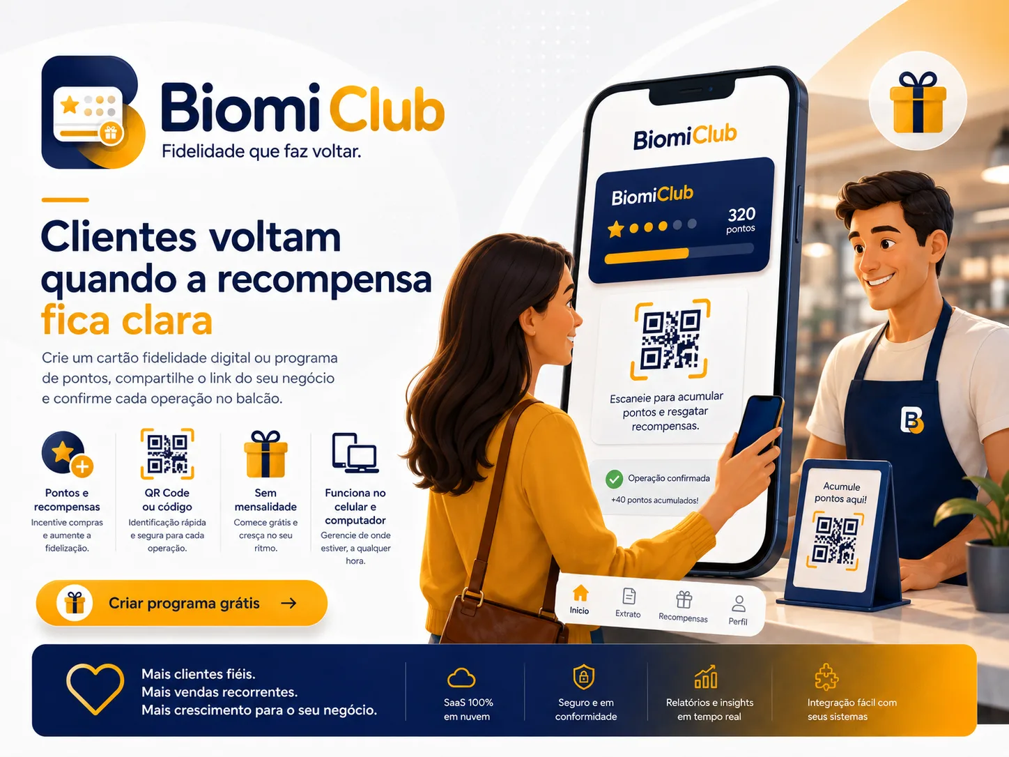 Fidelize seus clientes com o Biomi Club